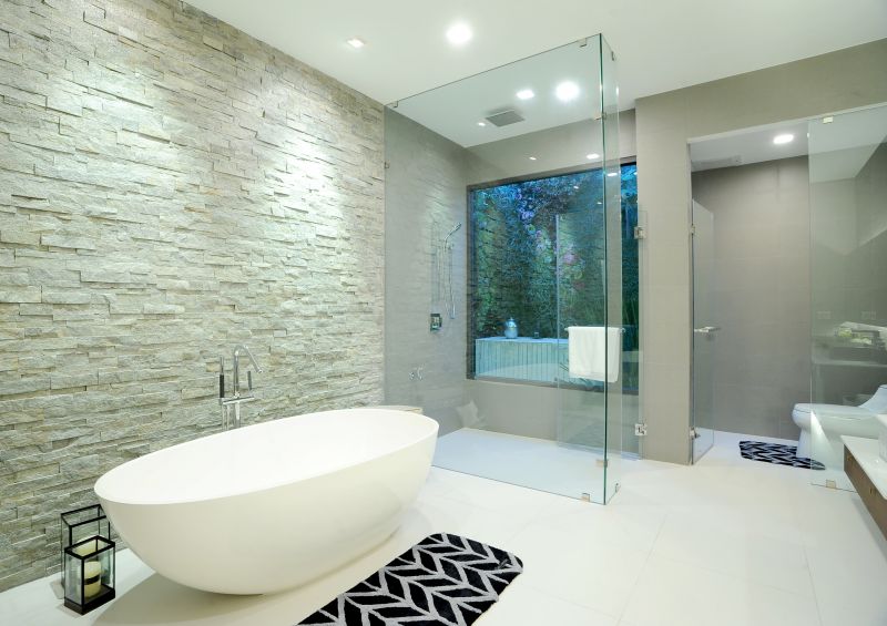Luxury Bathroom with Freestanding Tub
