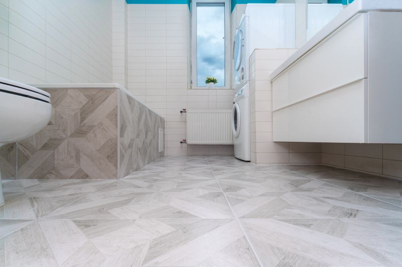 Bathroom with Statement Tile